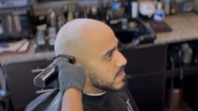 HEAD SHAVE WITH THE NEW ANDIS RESURGE SHAVER (HAIRCUT TUTORIAL) смотреть онлайн