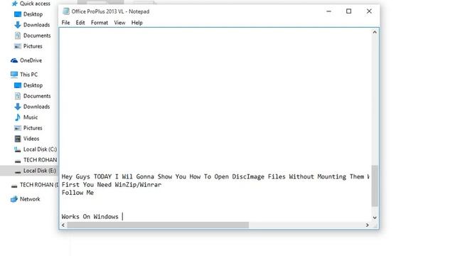 How To Open Disc Image Files Without Installing Daemon tools Or Power Iso or Extreme Iso! смотреть онлайн