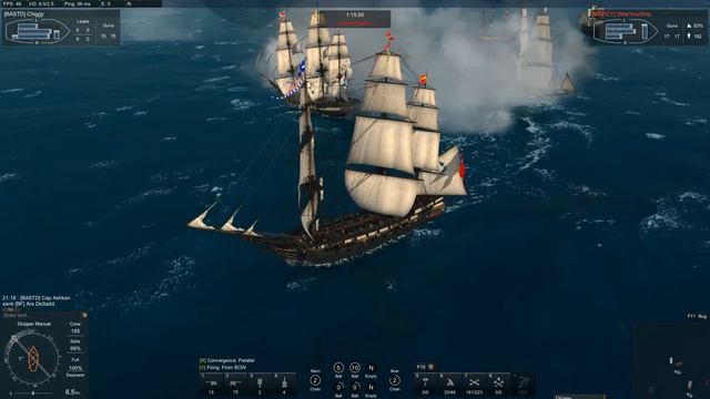 Naval Action # 80 Funny Battle 4 v 4 смотреть онлайн