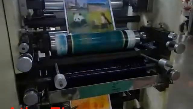 Флексографская печатная машина AtlasFlex 320 в работе на выставке DSCN6649 new смотреть онлайн