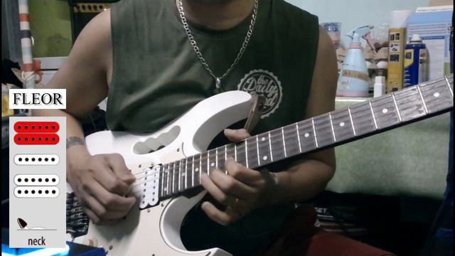 Fleor Alnico 5 Humbucker Vs Infinity 1&2(Ibanez Jem Jr. Stock Pickup) смотреть онлайн