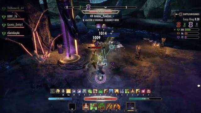 Low Level Battleground Stamina Warden PvP Build |Gameplay - Elder Scrolls Online:Wolfhunter/Murkmir смотреть онлайн