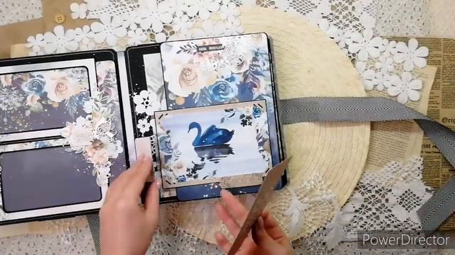 #dies_Fantasy Семейный фотоальбом Вместе и навсегда Скрапбукинг смотреть онлайн