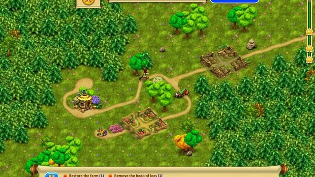 Gnomes Garden Walkthrough Level 01 ★★★