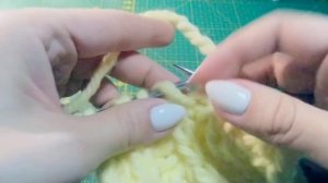 Убавка петель при вязании английской резинкой