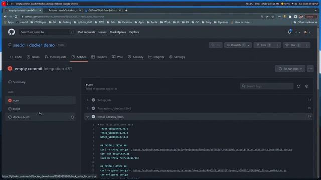 في مشروع واحد شامل Shell, Docker, Gitflow, AWS, Terraform, DevSecOps, CI/CD Pipelines !!! смотреть онлайн