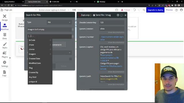 Gerar PIX e enviar pelo WhatsApp, no Bubble смотреть онлайн