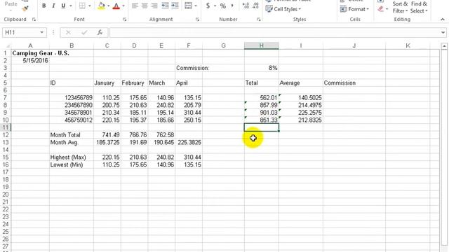 Excel 2016: Customize Formula Options смотреть онлайн