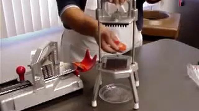 Обзор ручной овощерезки Prince Castle 910 A смотреть онлайн