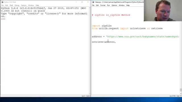 Python Basics Zipfile is zipfile Method смотреть онлайн