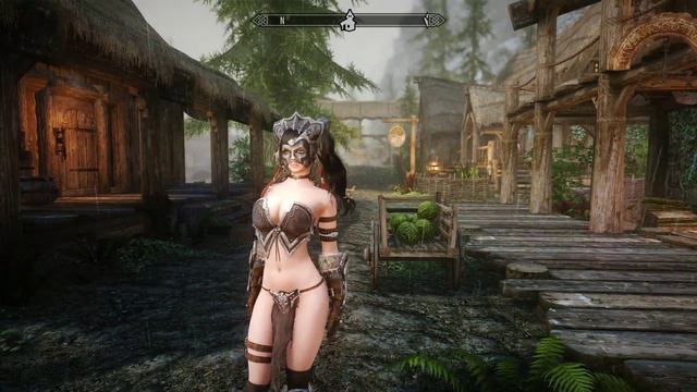 The Elder Scrolls V Skyrim Special Edition prueba de armaduras Physics y smp смотреть онлайн