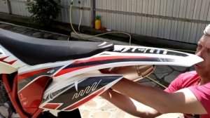 Пластик от КТМ устанавил на китайские эндуро Zuum cr250cb ,  Brz 250 , Kayo 250. Финал.