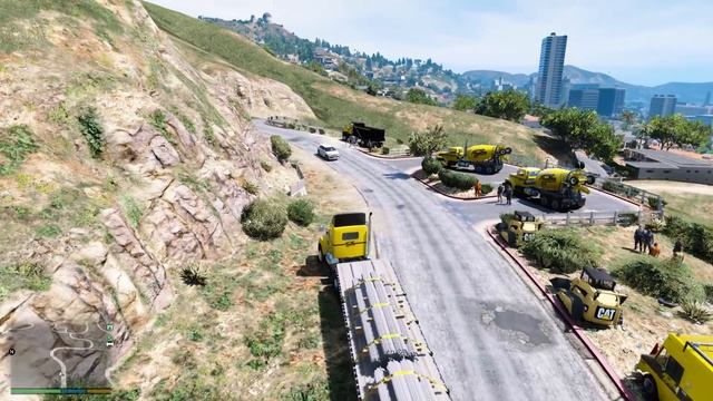 GTA 5 MODS Construction Company Building A $2,500,000 Mansion In One Day! GTA 5 Real Life Mod #288 смотреть онлайн