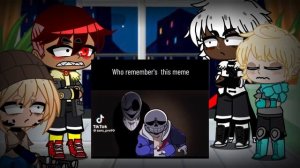 Sans Aus react to Classic Sans