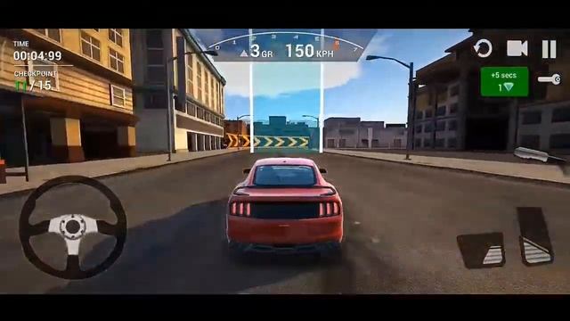 Ultimate Sports Muscle Car Driving Simulator: Ford Mustang GT | Live Android Gameplay смотреть онлайн