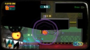 Суровый ЛИЗУН ГЛАЗАСТИК против БОССА роботов! Игра Tales from Space About a Blob с ПАПУЛЕЙ