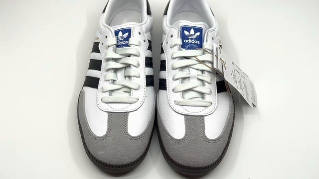 Adidas Samba OG ? (Cloud White / Core Black / Clear Granite) смотреть онлайн