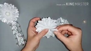 Шикарные бантики на 1 сентября/ Пышные банты канзаши/ Chic holiday bows/ Kansashi's lush bows/DIY