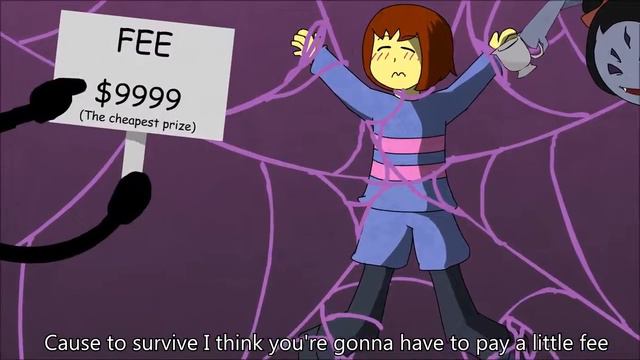 Spider Dance Undertale Animation Muffet смотреть онлайн