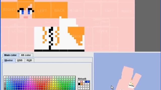 Black and White Minecraft Skin (Making Of) смотреть онлайн