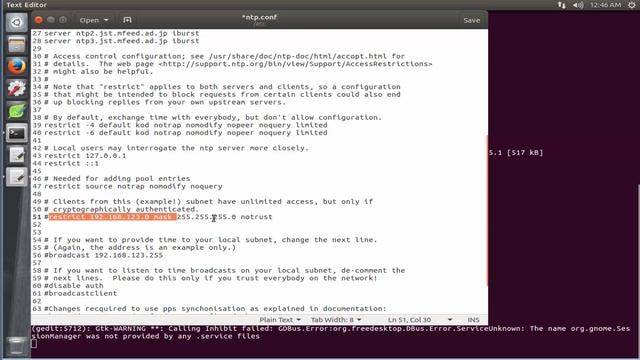 NTP Server in ubuntu 16.4 смотреть онлайн