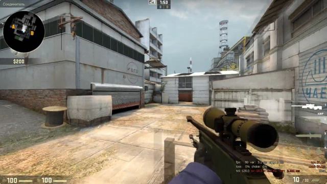 Прострелы на карте Cache в CS:GO смотреть онлайн