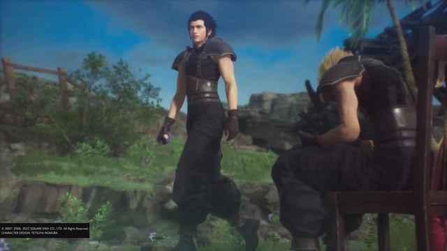 Zack's Sacrifice Final Fantasy 7 Crisis Core Reunion HD смотреть онлайн