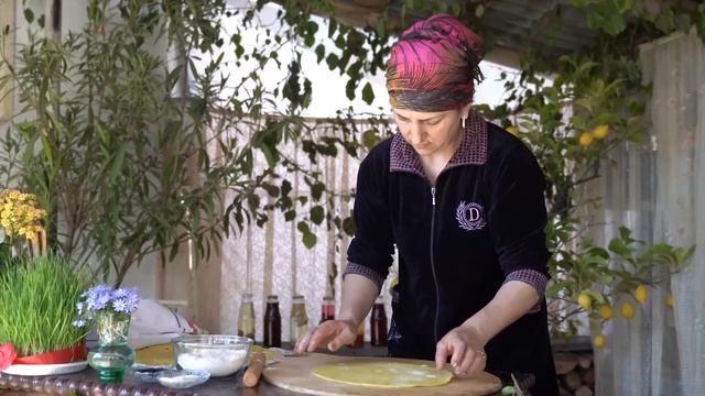 Azerbaijan National Cuisine Preparation Of Shorgogal! - An Ordinary Day In The Village
