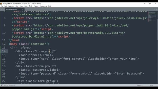 Bootstrap 4 || Forms Input types in bootstrap (Lecture # 17).(in Urdu /Hindi ) смотреть онлайн