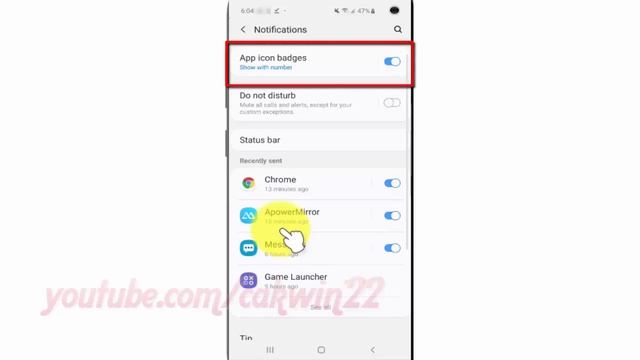 Samsung Galaxy S10 : How to enable or disable App icon badges смотреть онлайн