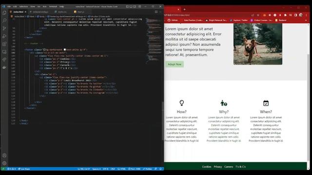 Finish with the footer! (& Outro) ?Tailwind CSS Tutorial - Build a Responsive Website смотреть онлайн