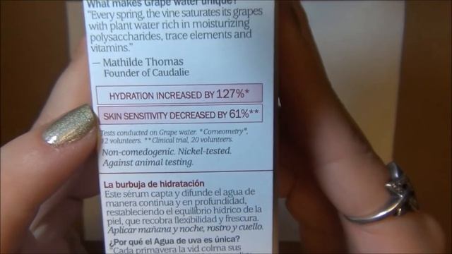 SKINCARE - caudalie - s.o.s. thirst quenching serum review смотреть онлайн