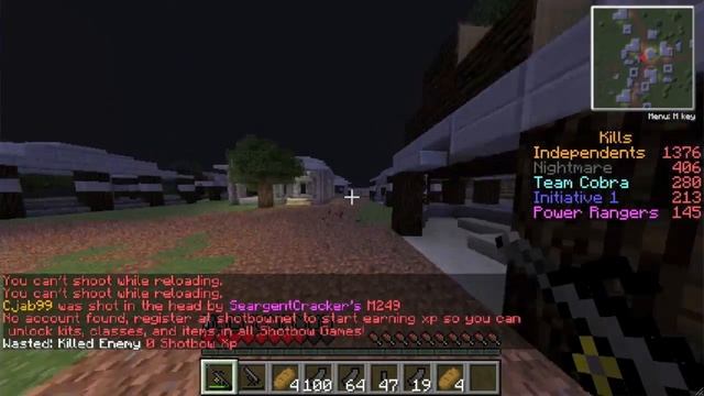 Minecraft: Grand Theft Auto Servers 1.8 (Guns, Money, Cars) смотреть онлайн