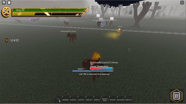 Using SCARY MONSTERS in Steel Ball Run| Roblox Your Bizarre Adventure смотреть онлайн