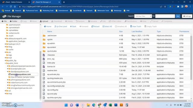 How to delete a public_html folder in cPanel File Manager смотреть онлайн
