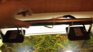 Освещение аквариума, крепление светодиодных прожекторов