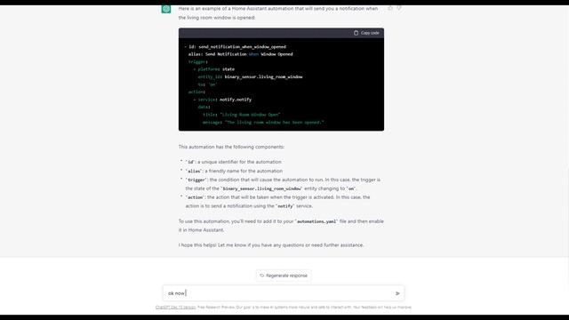 Home Assistant - Ask ChatGPT to write an automation for me смотреть онлайн