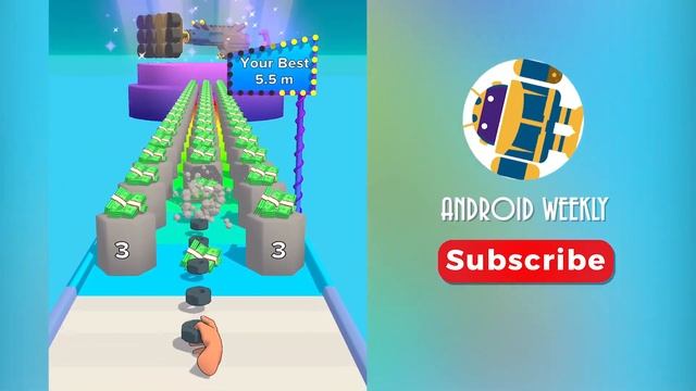PISTON STACK RUN - Level Up Piston (Free Satisfying Mobile Games) смотреть онлайн