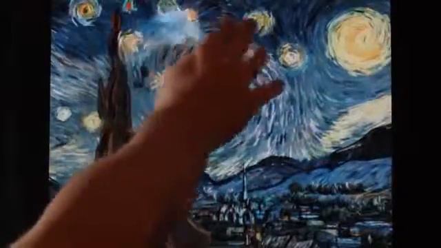 Ван Гог "Звездная ночь" смотреть онлайн