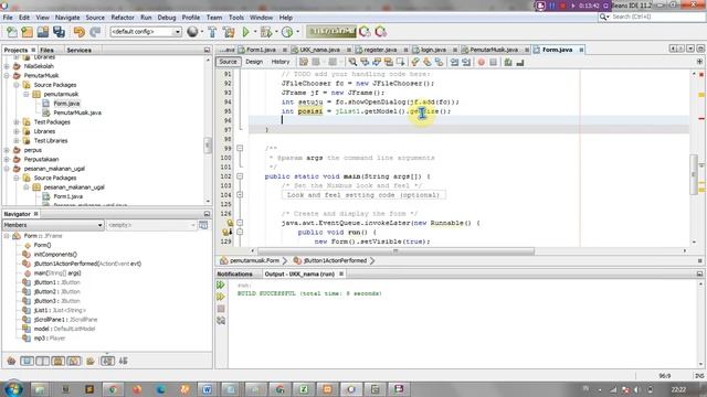 Belajar membuat pemutar musik dengan java netbeans смотреть онлайн
