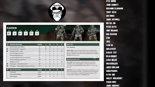 Is the Kasrkin Deathball BROKEN? | 10th Edition | Astra Militarum Tactics смотреть онлайн