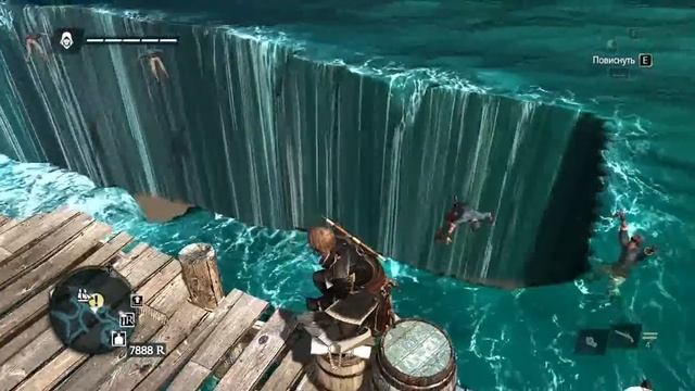 Assassin's Creed: Black Flag. Баг с кораблём. смотреть онлайн