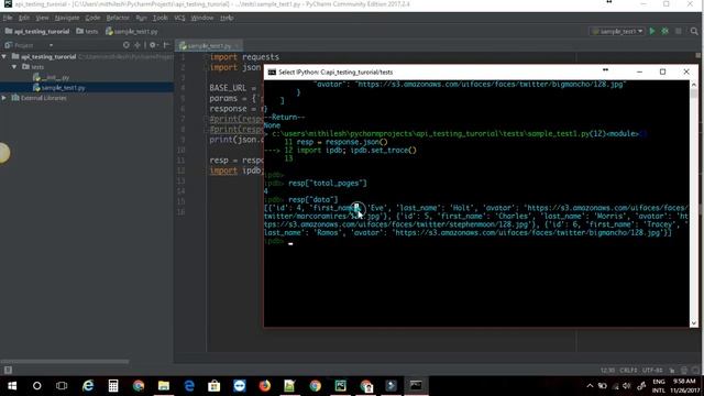 API testing with Python Part 3: Parsing the JSON response. смотреть онлайн