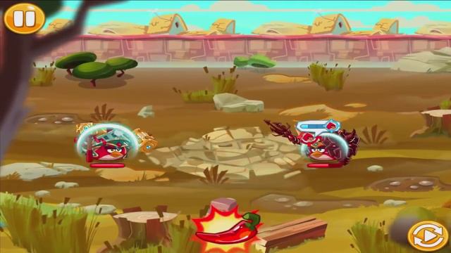 Angry Birds Epic: Old Nesting Barrow (New Red HELM! Elite Knight vs The Red Sword Spirit Bird) смотреть онлайн