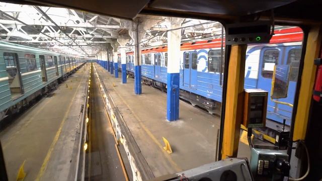 Самое необычное депо московского метрополитена смотреть онлайн