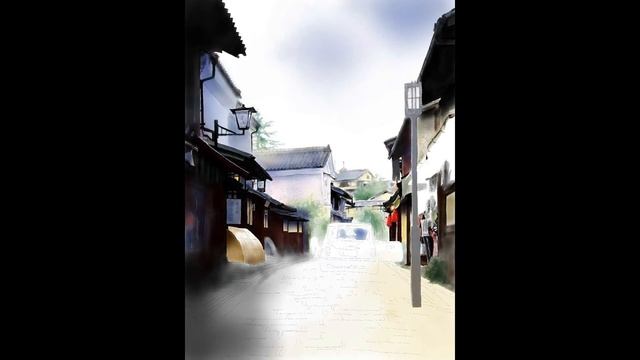 iPadで絵を描く! Tayasui Sketches Proで描いた京都の風景画（iPad Artwork 012） смотреть онлайн