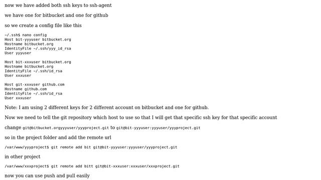 Ubuntu: How to use multiple ssh keys with different accounts and hosts? (2 Solutions!!) смотреть онлайн