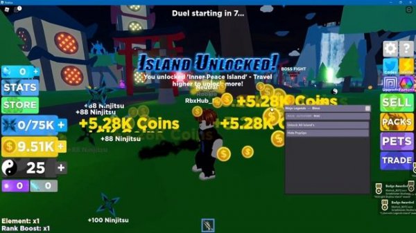 Ninja Legends AutoFarm GUI Scripts : Roblox Ninja Legends AutoFarm Script Hack 2021