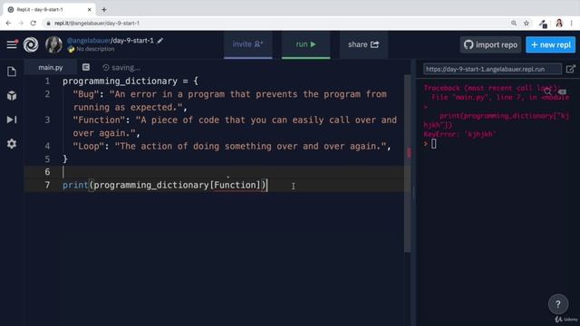 Day 9 - Dictionaries, Nesting and the Secret Auction - 2 The Python Dictionary_ Deep Dive смотреть онлайн