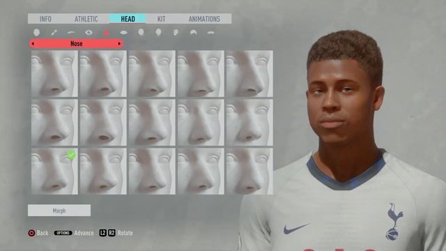 FIFA 20 Steven Bergwijn Tottenham Hotspur face creation смотреть онлайн